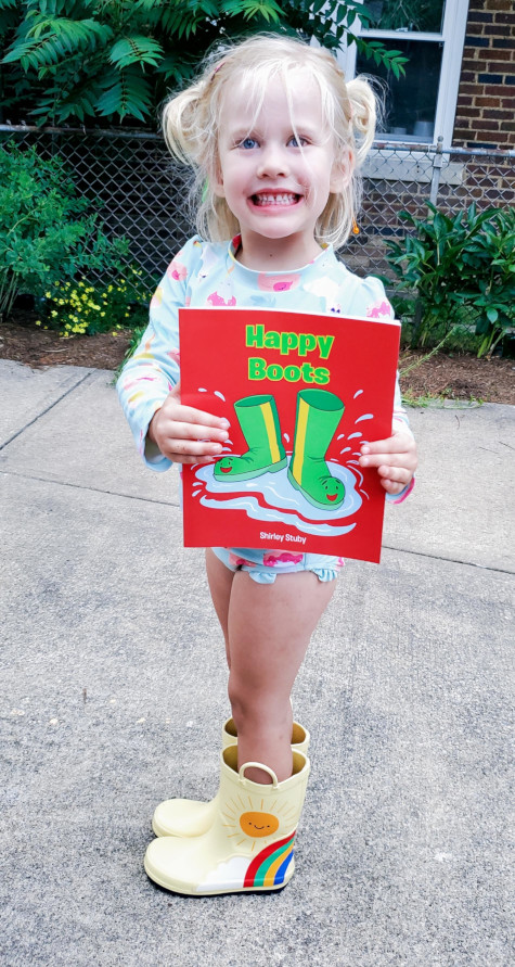 girl with boots